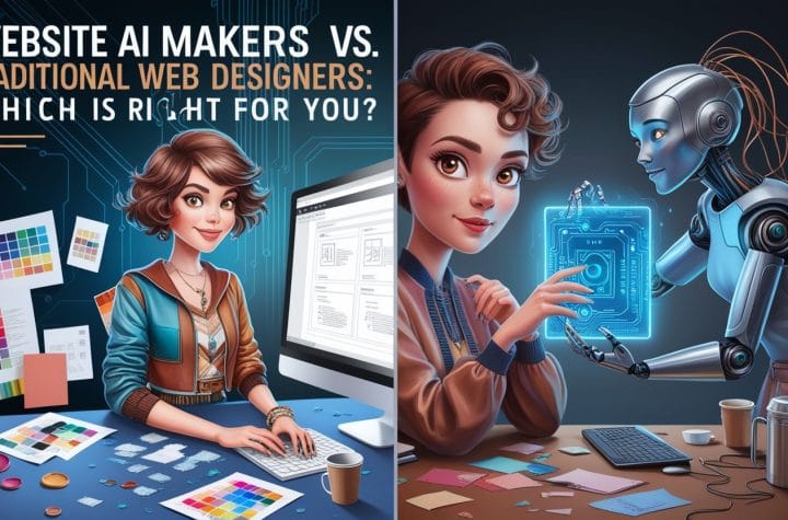 Website AI Makers vs. Traditional Web Designers: Which Is Right for You?