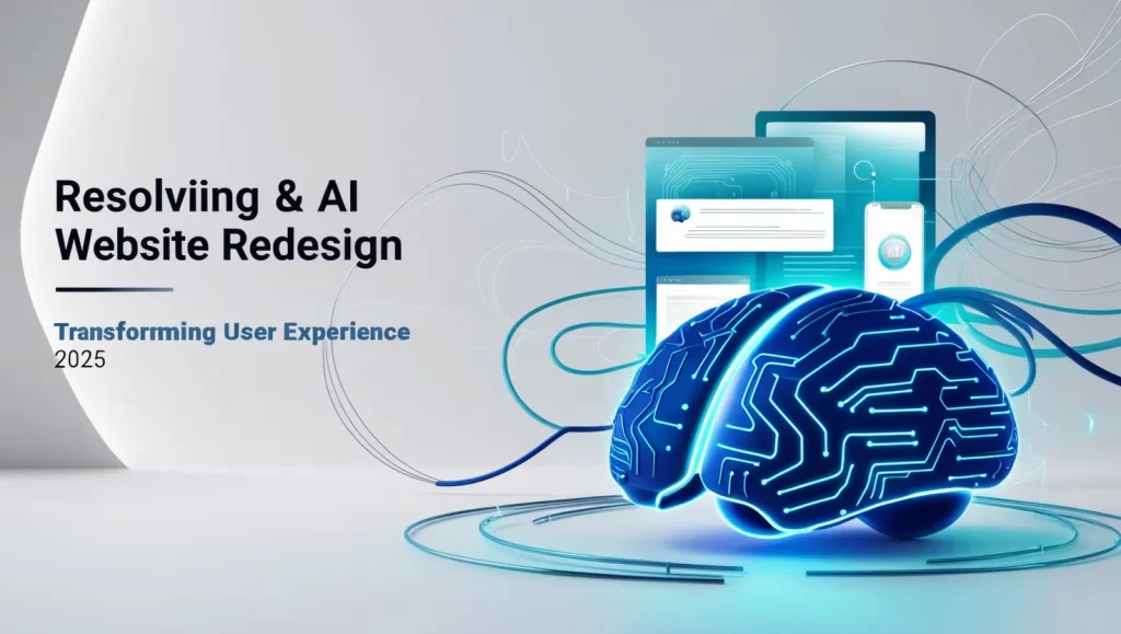 AI Website Redesign: Transforming User Experience in 2025